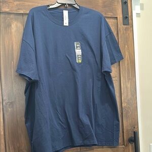 E746 NWT Athletic work navy T-shirt Sz.3XL